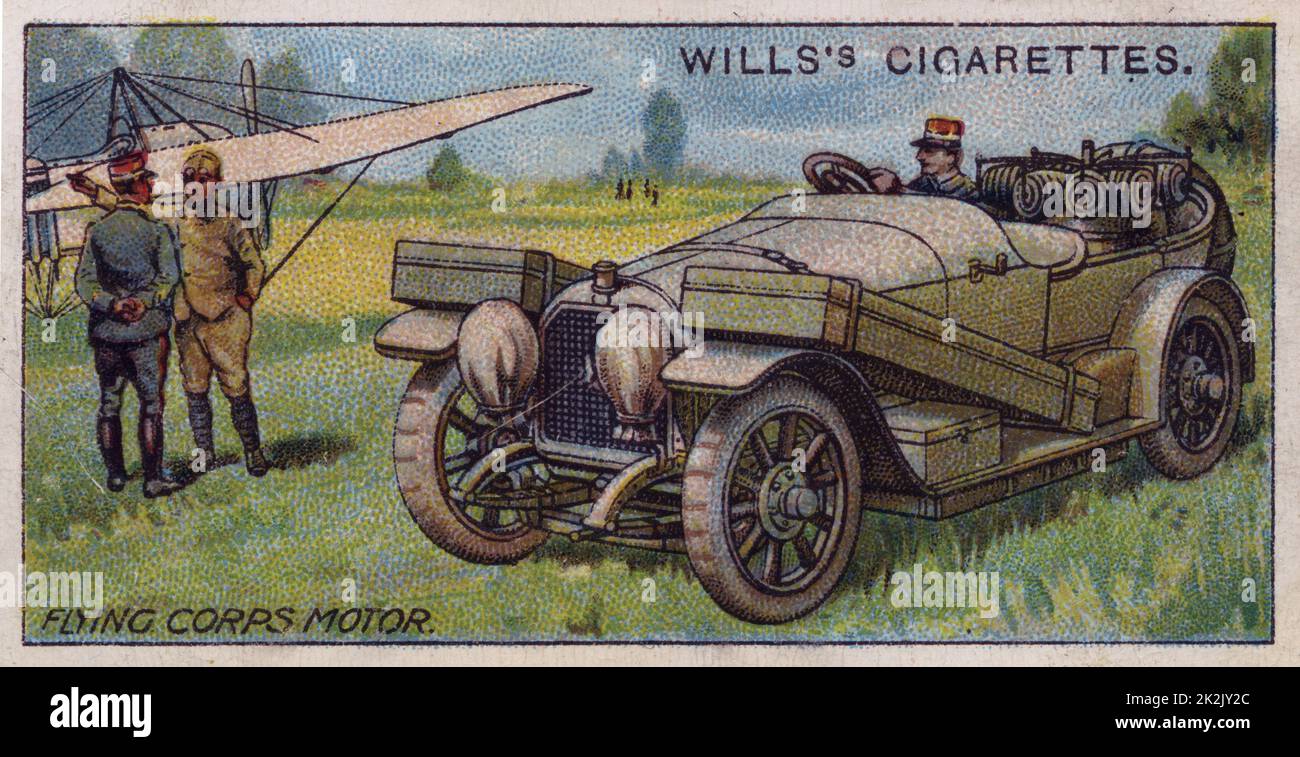Les moteurs militaires, série 1916 : French Flying Corps moteur. Banque D'Images