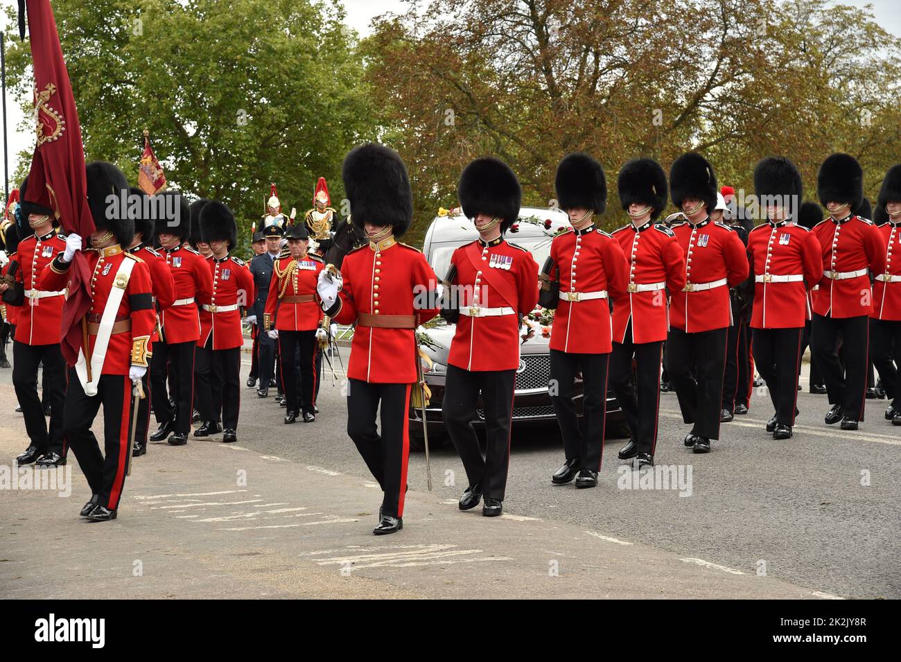 Funérailles de la reine Elizabeth II Windsor lundi 19th septembre 2022 Banque D'Images