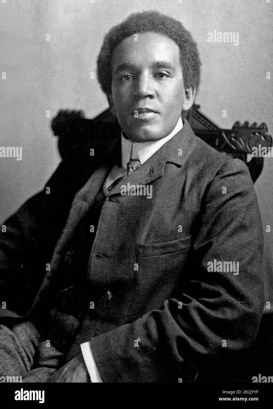 Samuel Coleridge-Taylor (1875-1912). Compositeur anglais qui a obtenu un tel succès qu'il a été appelé un jour le 'African Mahler'. Photographie prise en 1905 (auteur inconnu) Banque D'Images