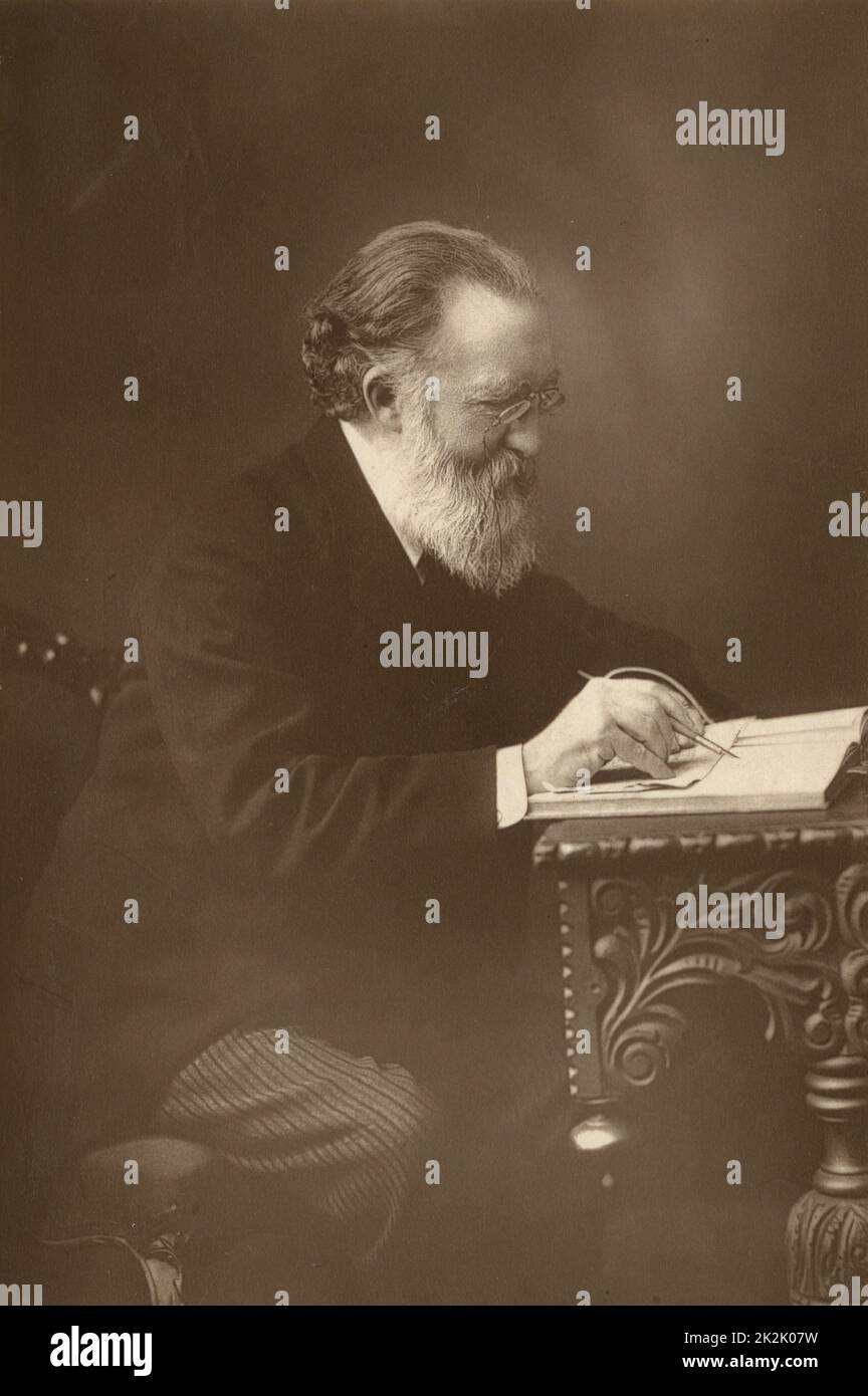 'Justin McCarthy (1830-1912) c1890, nationaliste irlandais, historien, romancier et politicien. Un député 1879-1900. Auteur de ''Histoire de notre temps'' en cinq volumes 1879-1897.' Banque D'Images