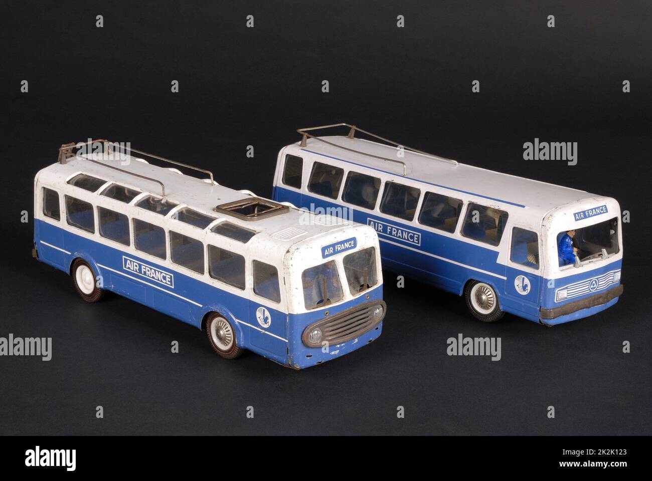 Jouet Ancien Autobus à Friction Joustra – Tôle Renault Londres – Vintage