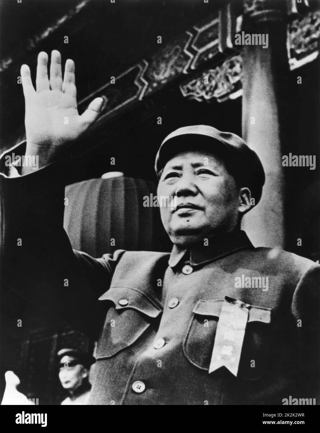 Mao Zedong, homme d'État chinois, Président du gouvernement populaire central chinois. 1949 Banque D'Images