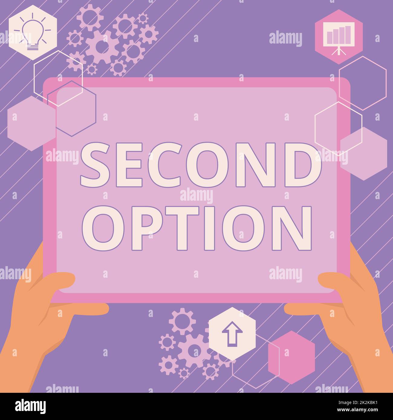 Seconde Option Deuxième option pour l'écriture manuscrite. Mot écrit sur Next Fiddle ...