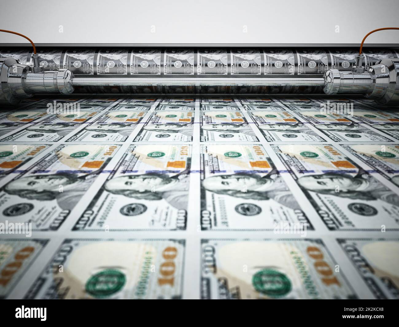 Money printing machine Banque de photographies et d'images à haute  résolution - Alamy