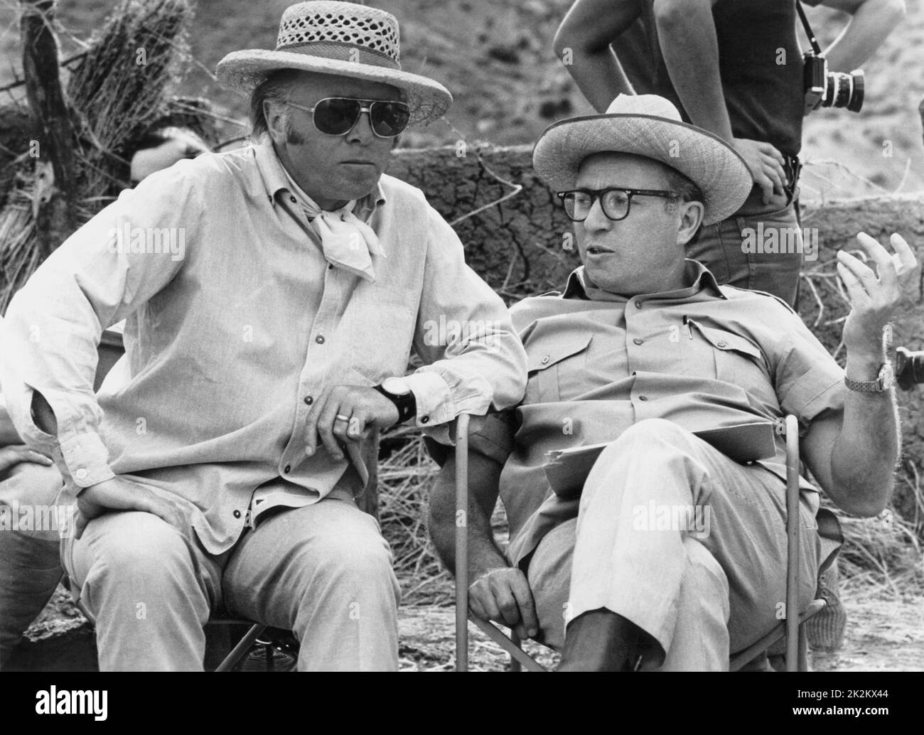 Young Winston 1982 UK / USA Directeur : Richard Attenborough Richard Attenborough photo de tournage Banque D'Images