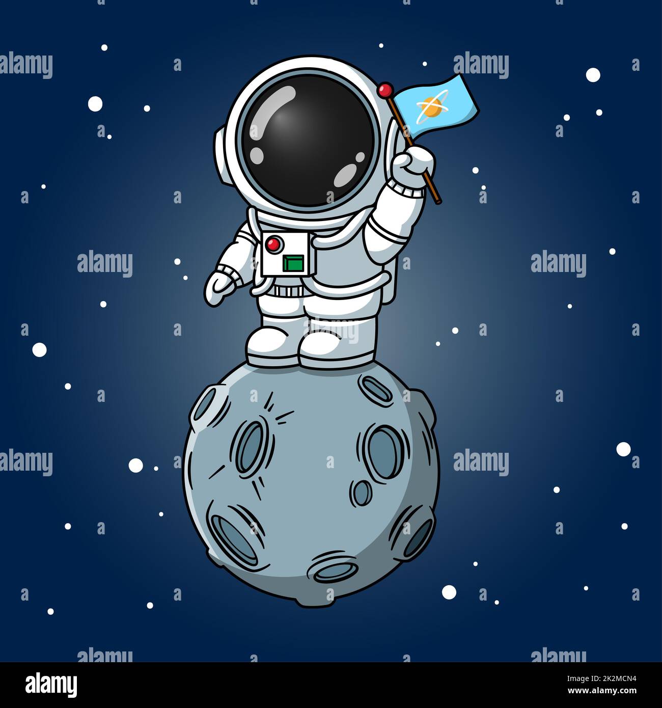 Drapeau sur la lune Banque de photographies et d’images à haute ...