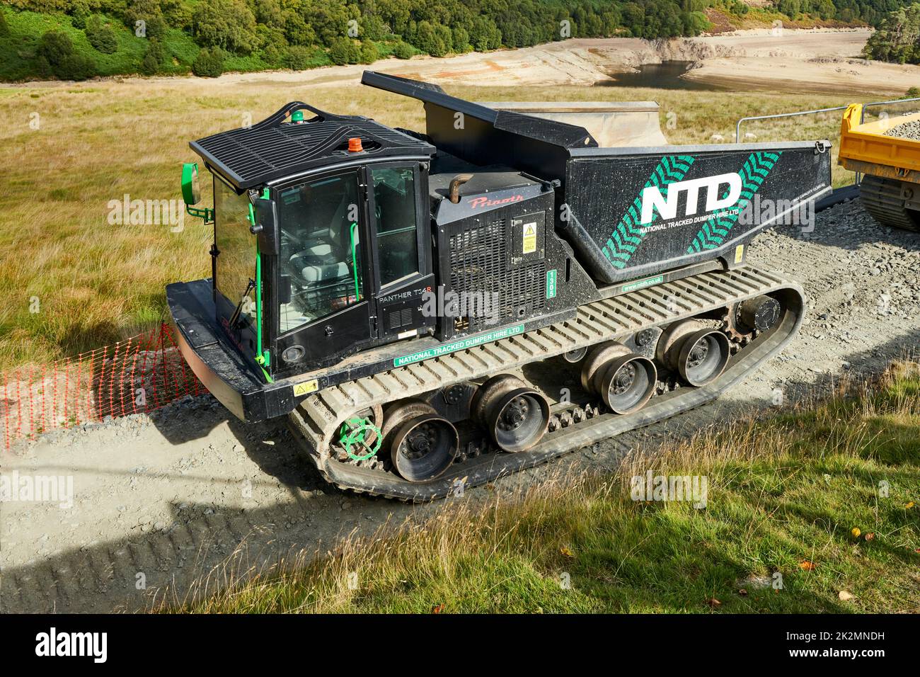 PRINOTH Panther T14R Off Road Dumper Truck pays de Galles Banque D'Images