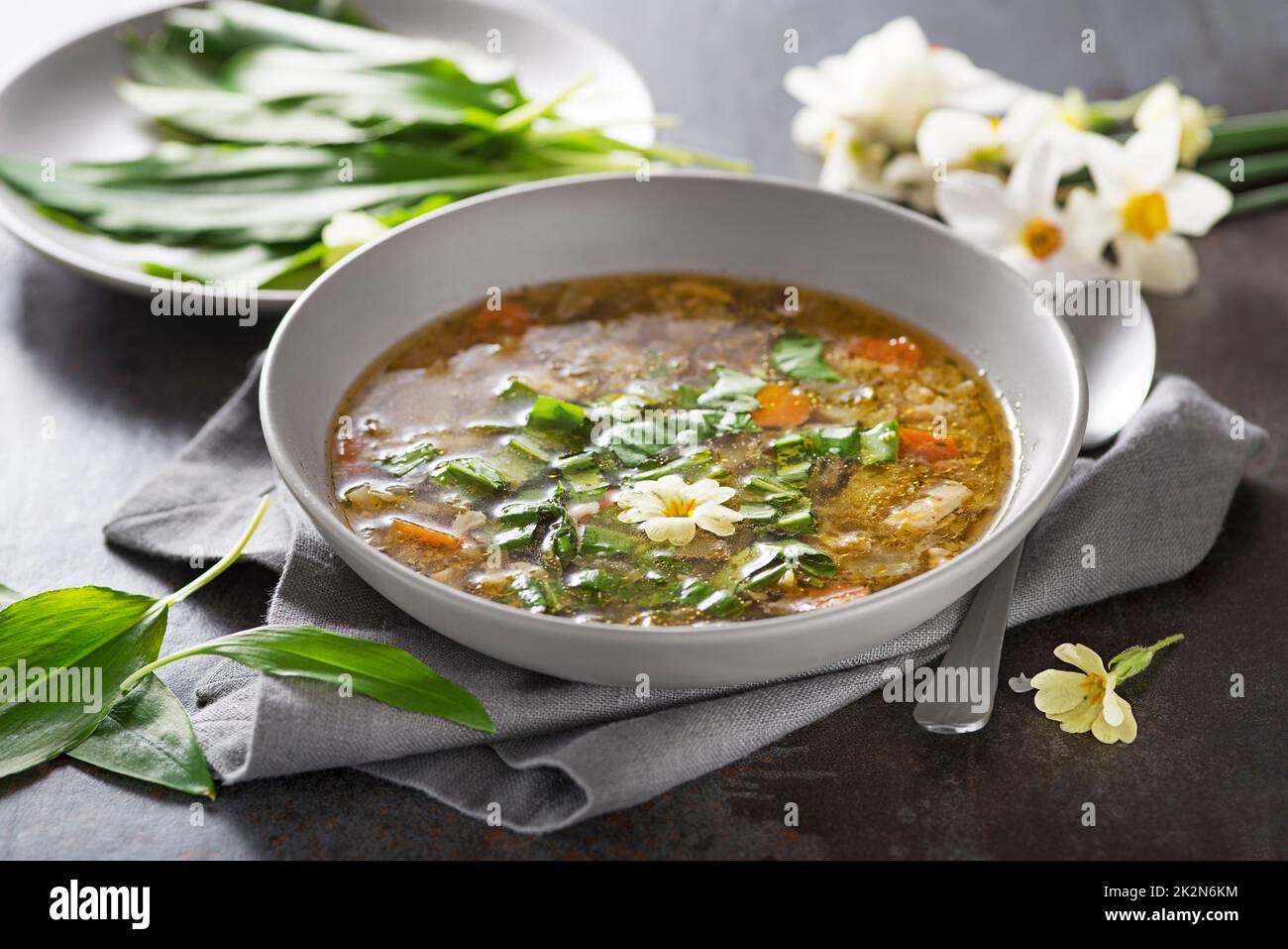 Vegetable soup Banque D'Images