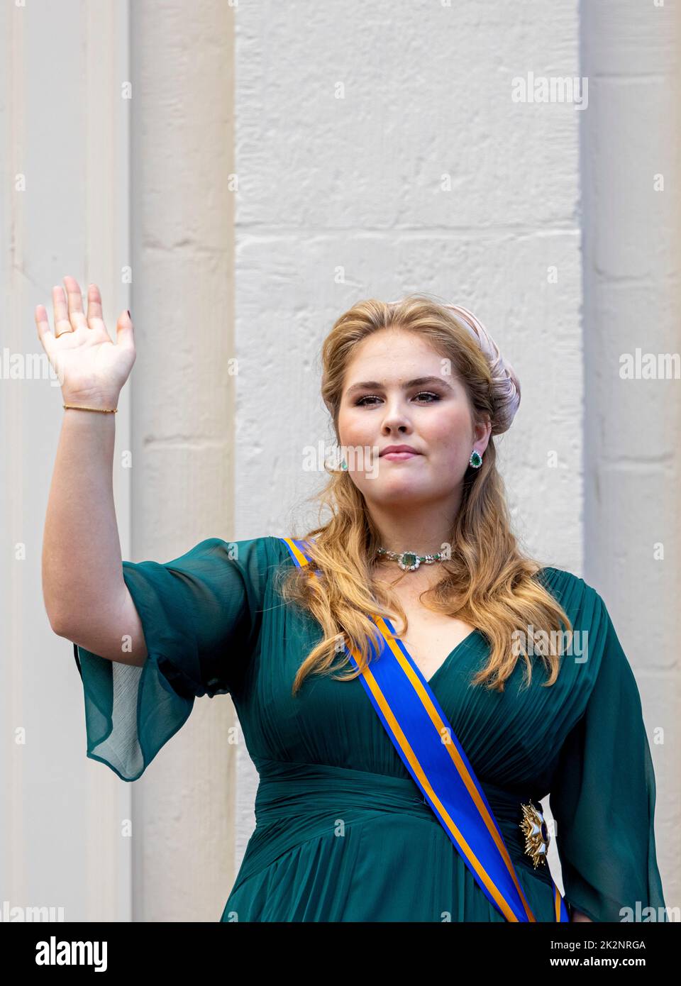 Reine Maxima 2022 LA HAYE - le roi Willem-Alexander, la reine Maxima, la princesse Amalia