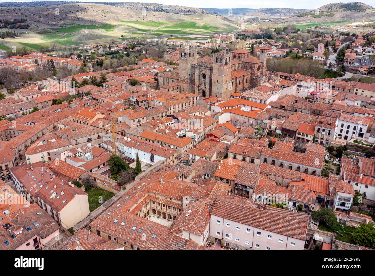 Siguenza Guadalajara province Castilla-Leon Espagne Banque D'Images