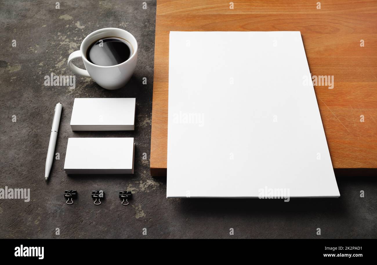 Modèle de l'identité d'entreprise Banque D'Images