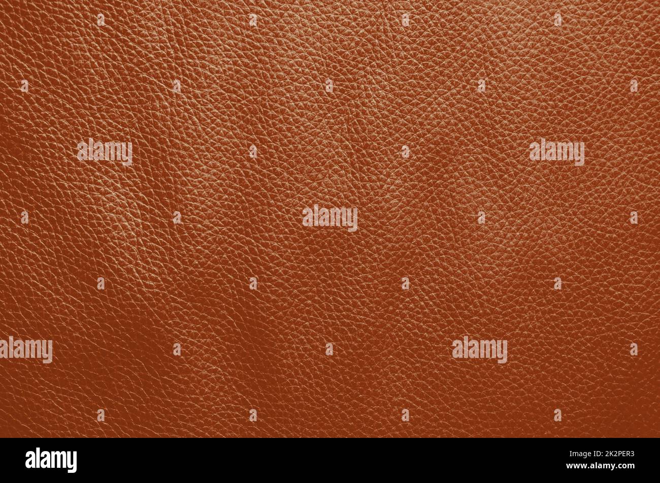 Texture en cuir naturel de couleur marron rouge Banque D'Images