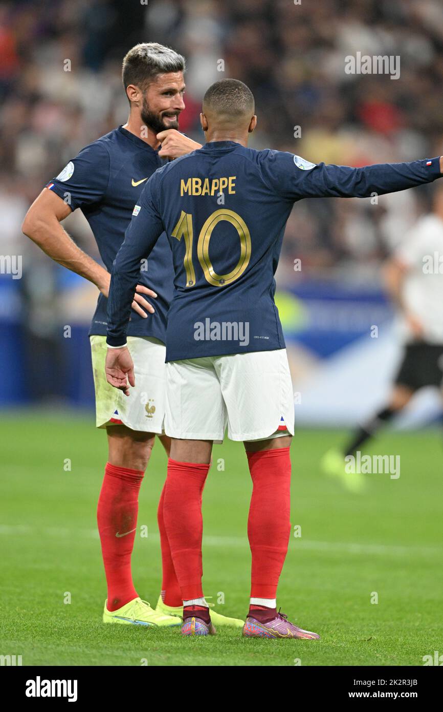 Olivier giroud kylian mbappe Banque de photographies et d’images à ...
