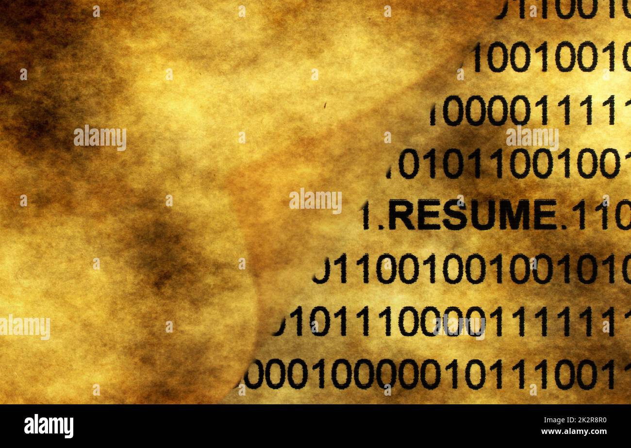 Reprendre le concept sur grunge background Banque D'Images