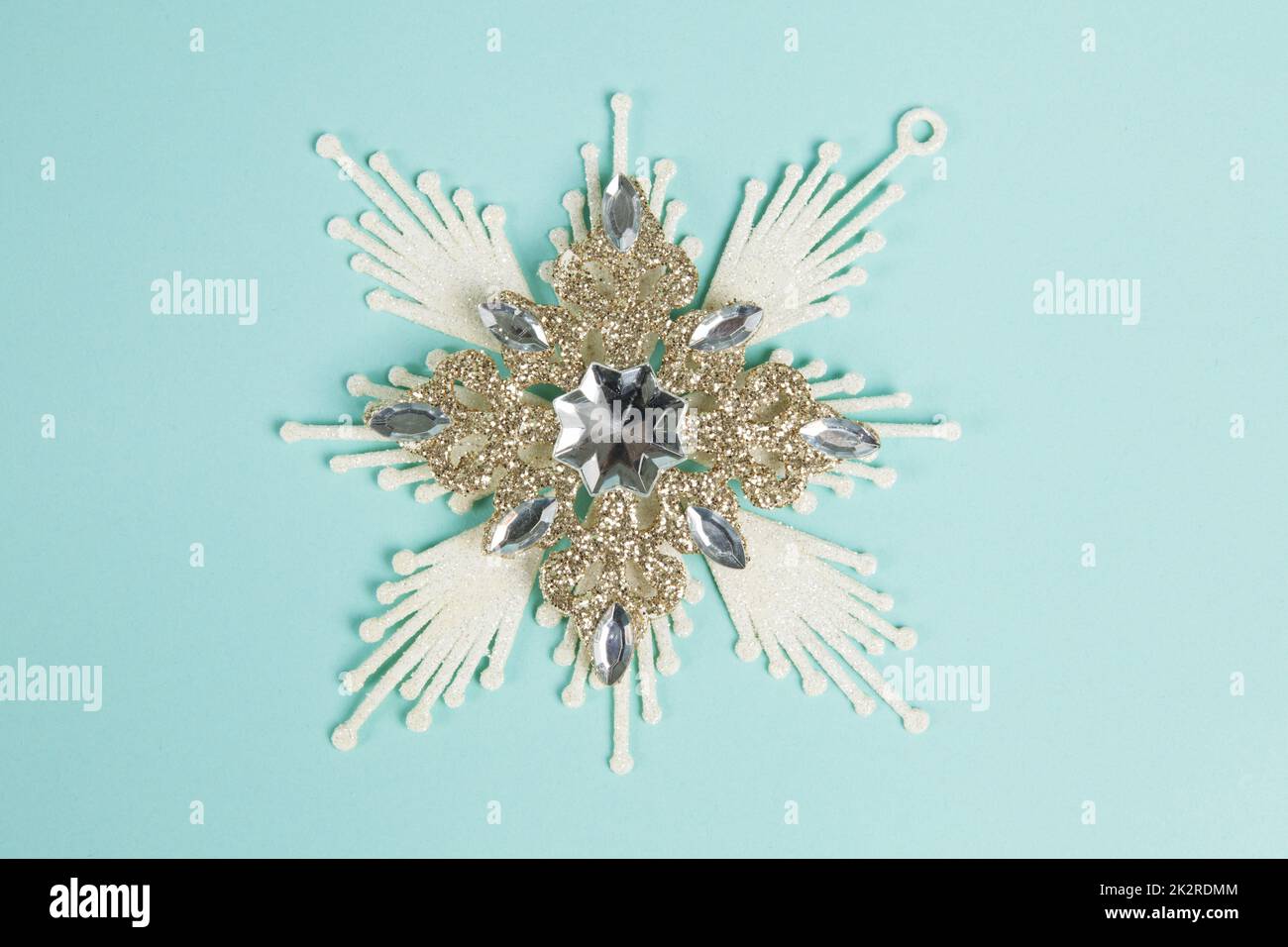 Un flocon de neige, décoration de Noël Banque D'Images