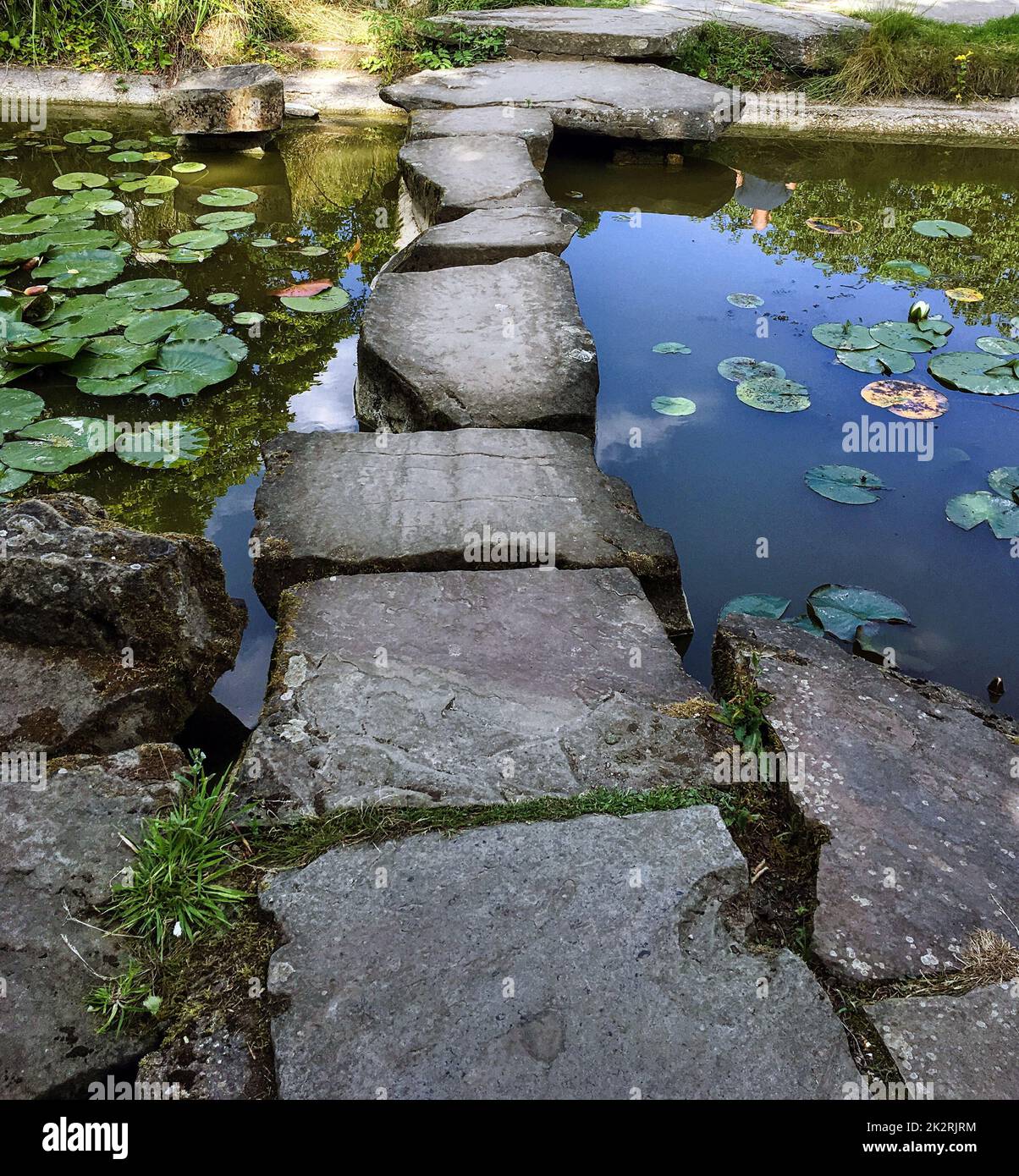 The Water Garden - Cliveden, Taplow, Backinghamshire, Royaume-Uni Banque D'Images