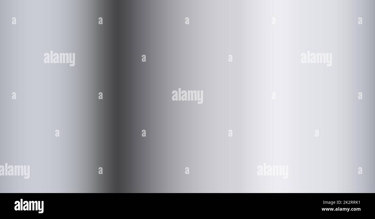 Texture argentée, modèle d'arrière-plan panoramique en acier - Vector Banque D'Images