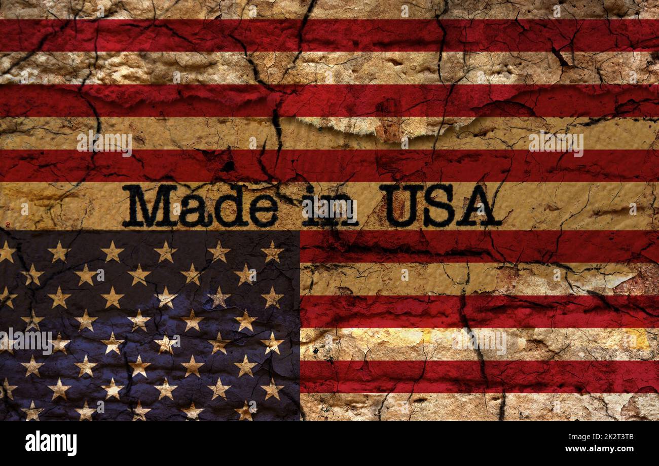 Made in USA Banque D'Images