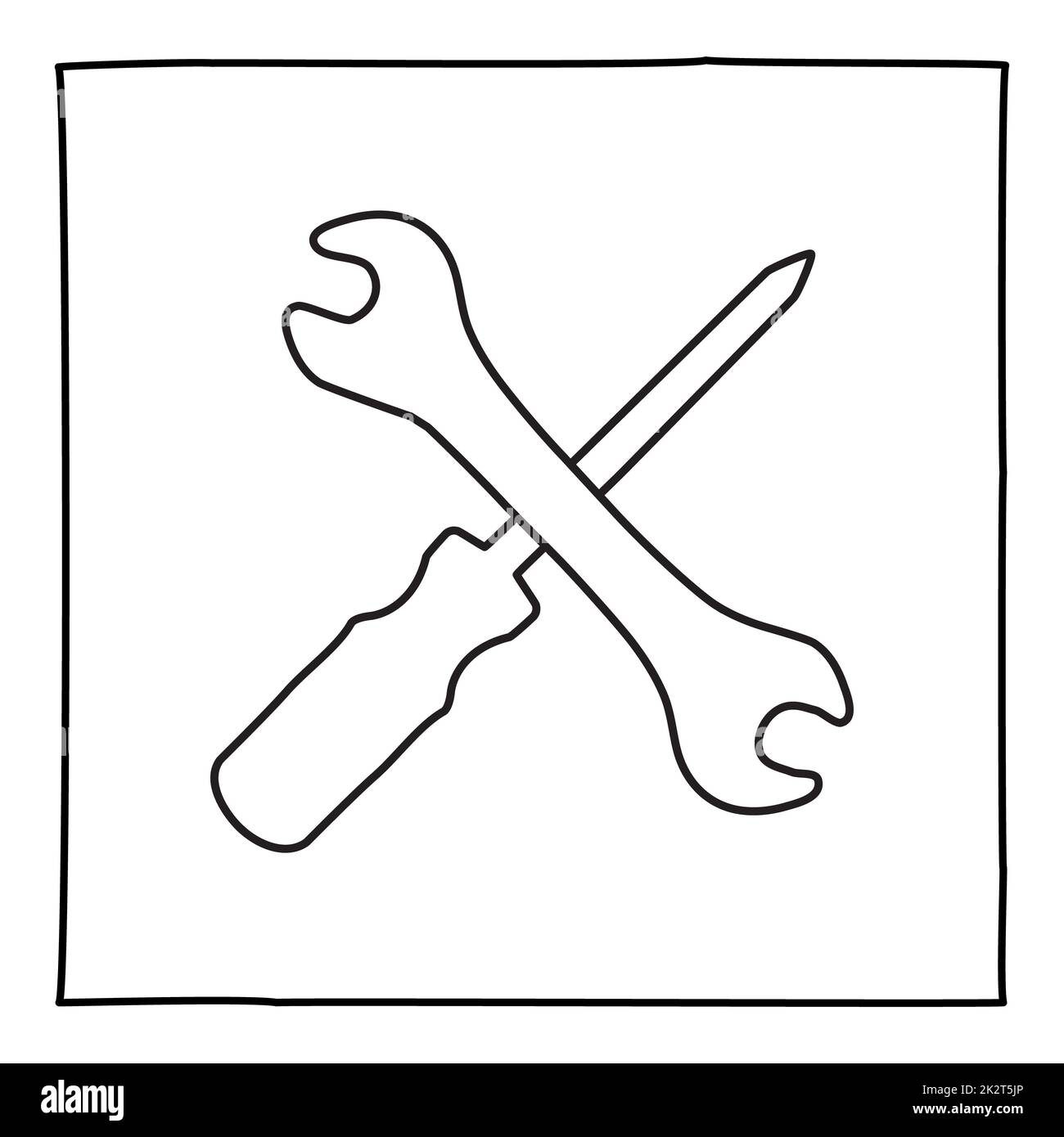 Icône ou logo Doodle XXX, dessiné à la main avec une fine ligne noire. Banque D'Images Icône ou logo Doodle XXX, dessiné à la main avec une fine ligne noire. Banque D'Images