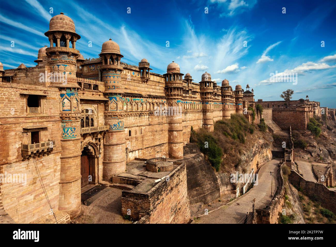 Fort de Gwalior Banque D'Images