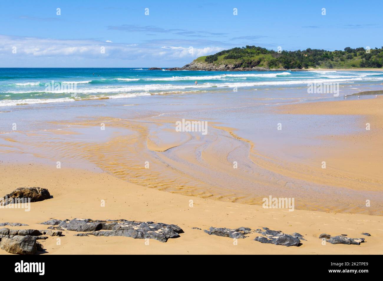 Diggers Beach - Coffs Harbour Banque D'Images