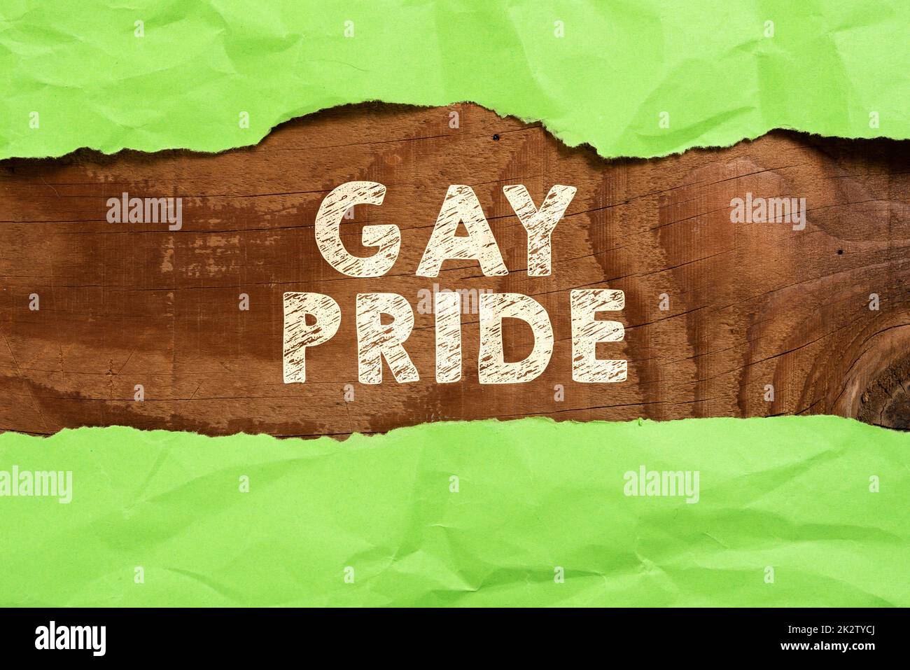 Inspiration montrant le signe gay Pride. Les affaires présentent la dignité d'un individu qui appartient à un homme ou -48283 Banque D'Images