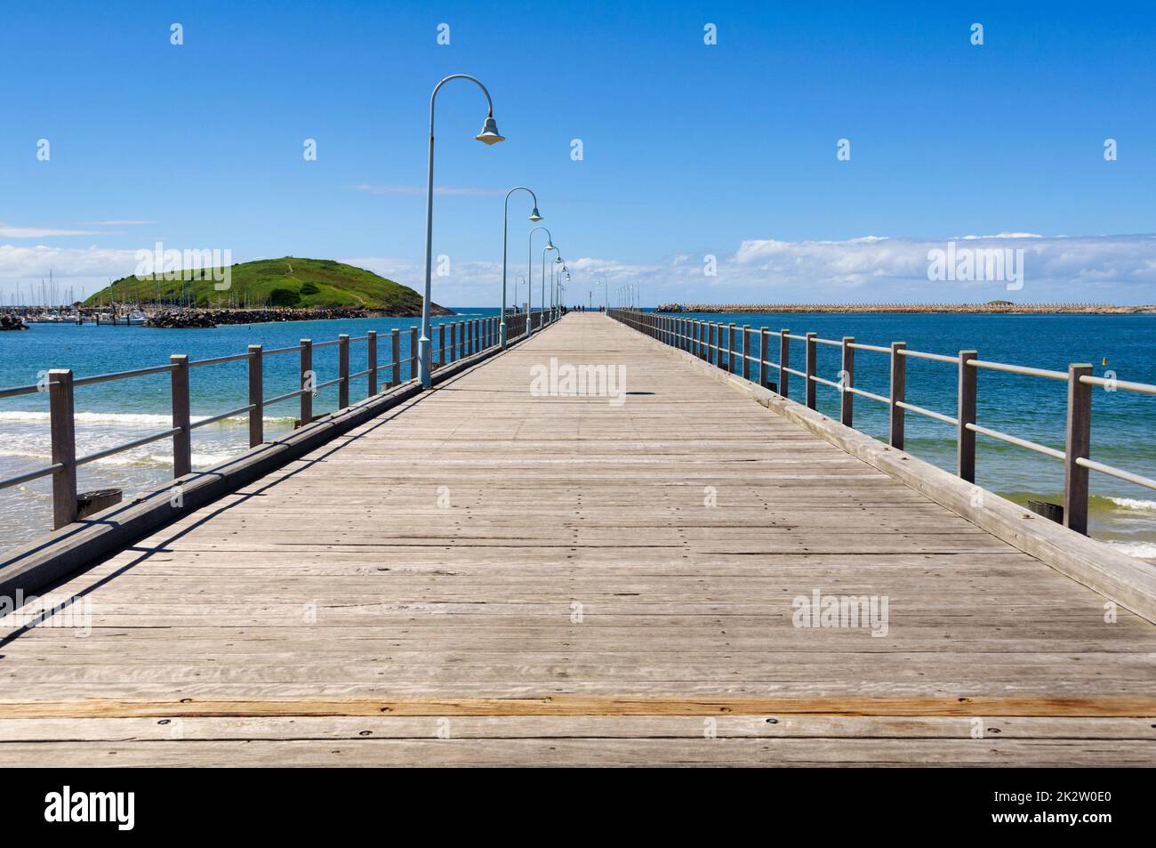 Jetty - Coffs Harbour Banque D'Images