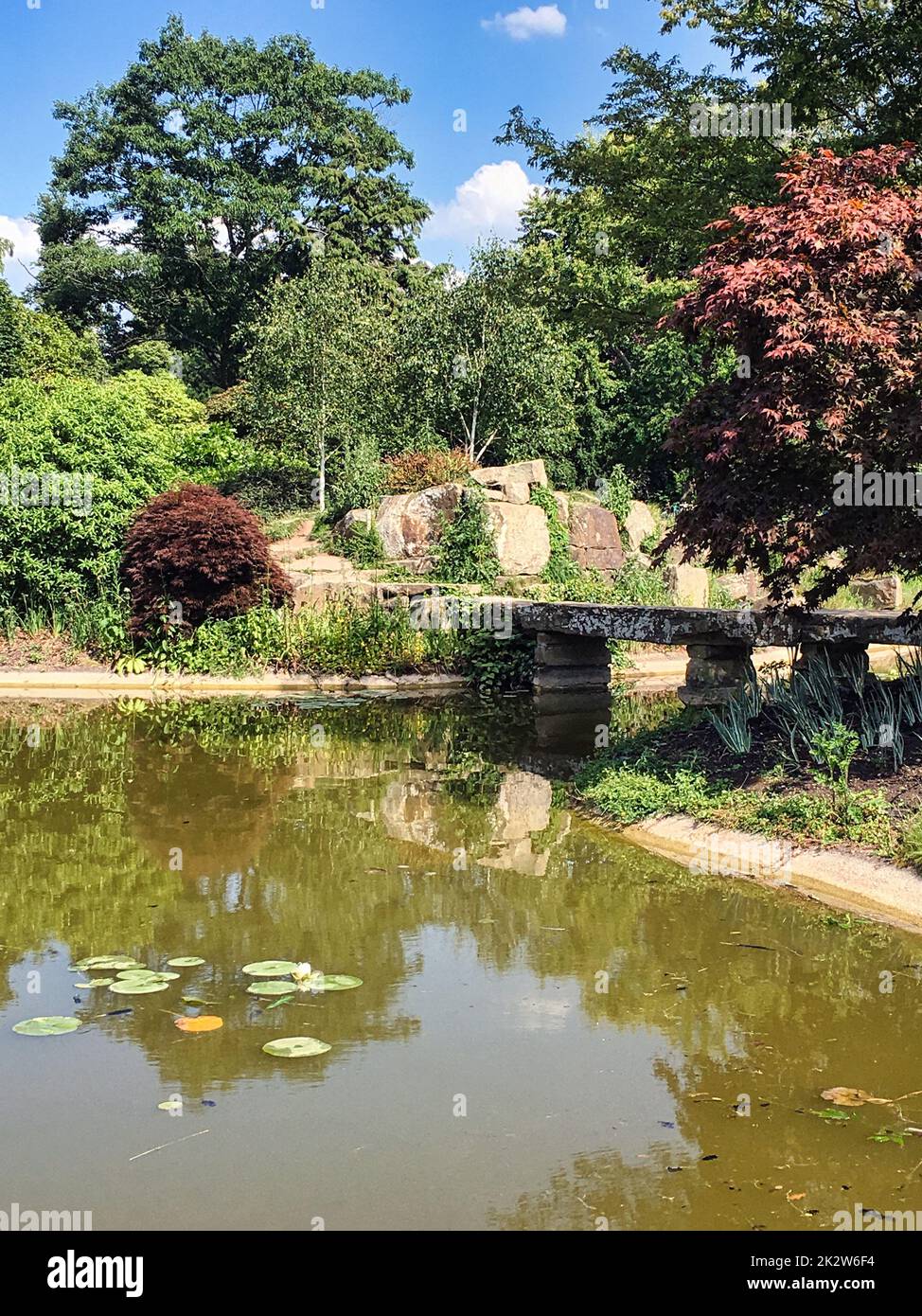 The Water Garden - Cliveden, Taplow, Backinghamshire, Royaume-Uni Banque D'Images