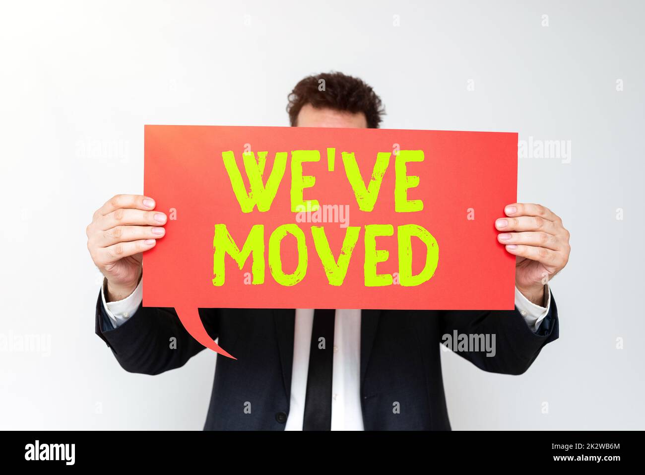 La légende de texte présentant Weve a été déplacée. Photo conceptuelle aller vivre à partir d'un autre lieu même ou pays différent -47380 Banque D'Images