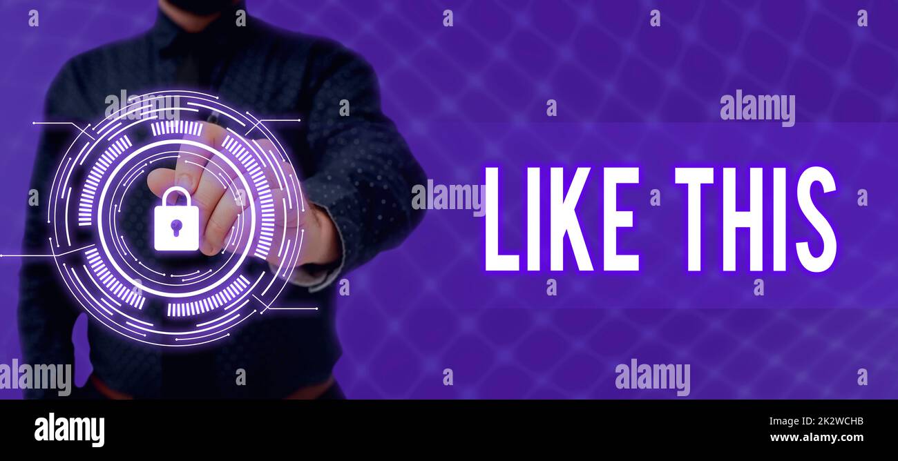 Une légende conceptuelle comme celle-ci. Mot pour une action se retrouvant à quelque chose qui doit faire la même chose que c'est homme d'affaires en costume tenant la paume ouverte symbolisant un travail d'équipe réussi. Banque D'Images