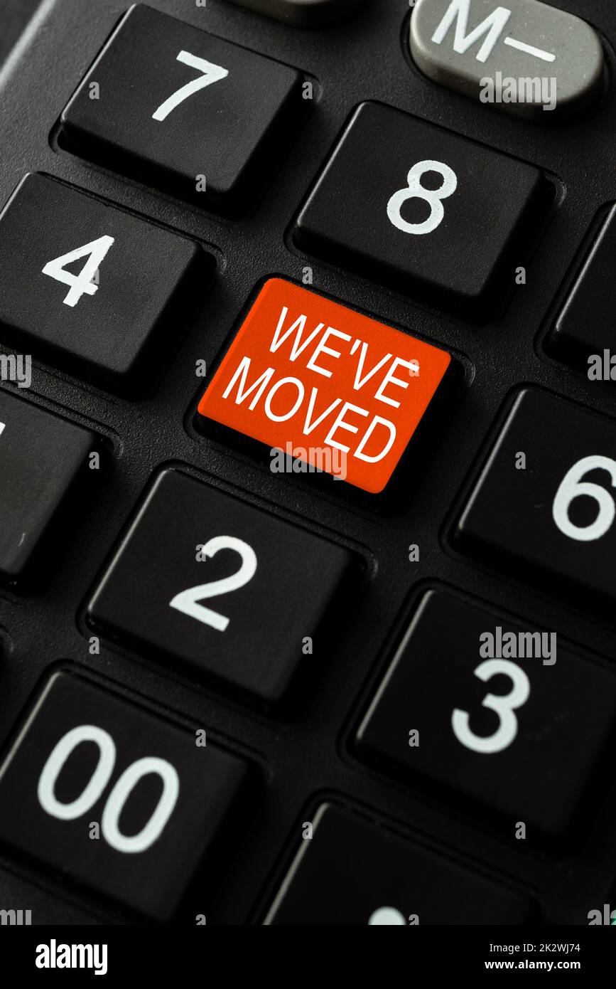 La Weve d'affichage conceptuel a été déplacée. Aperçu de l'entreprise qui va vivre à partir d'un autre pays, identique ou différent -48872 Banque D'Images