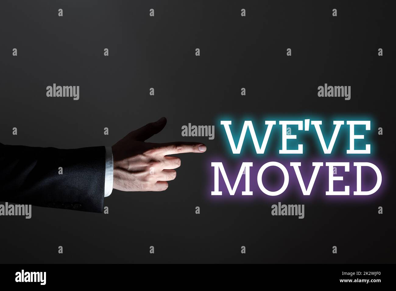 La légende de texte présentant Weve a été déplacée. Aperçu de l'entreprise qui va vivre à partir d'un autre pays, identique ou différent -47342 Banque D'Images