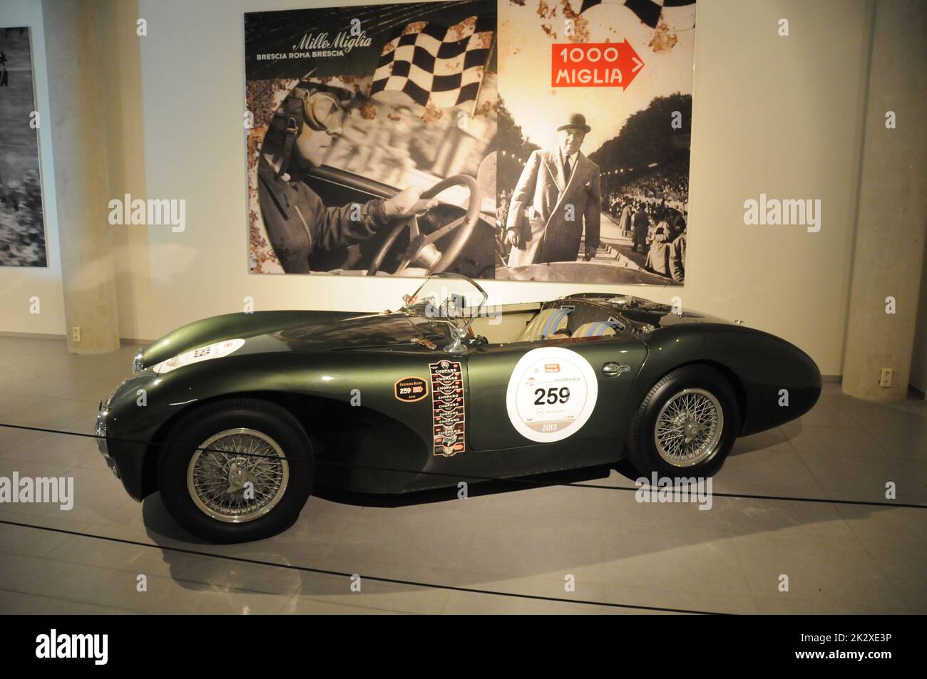 Aston Martin DB 3 Works Team Racer '1952 - Collection Louwman la Haye 2014 Banque D'Images