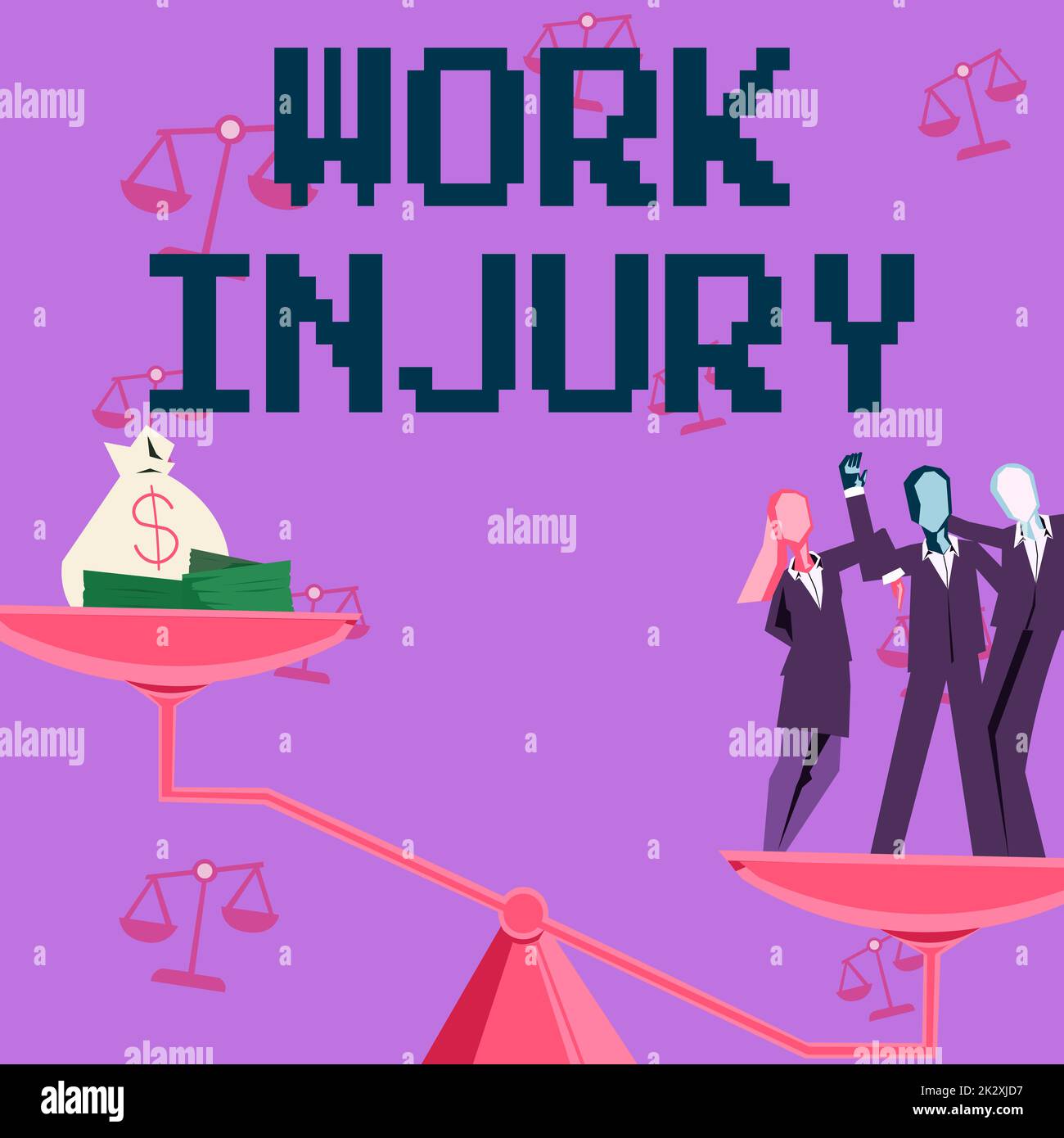 Inspiration montrant un signe de blessure au travail. Mot écrit sur accident dans le travail danger conditions non sécurisées blesser les collègues de traumatologie réaliser le travail d'équipe réalisant des gains financiers réussis. Banque D'Images