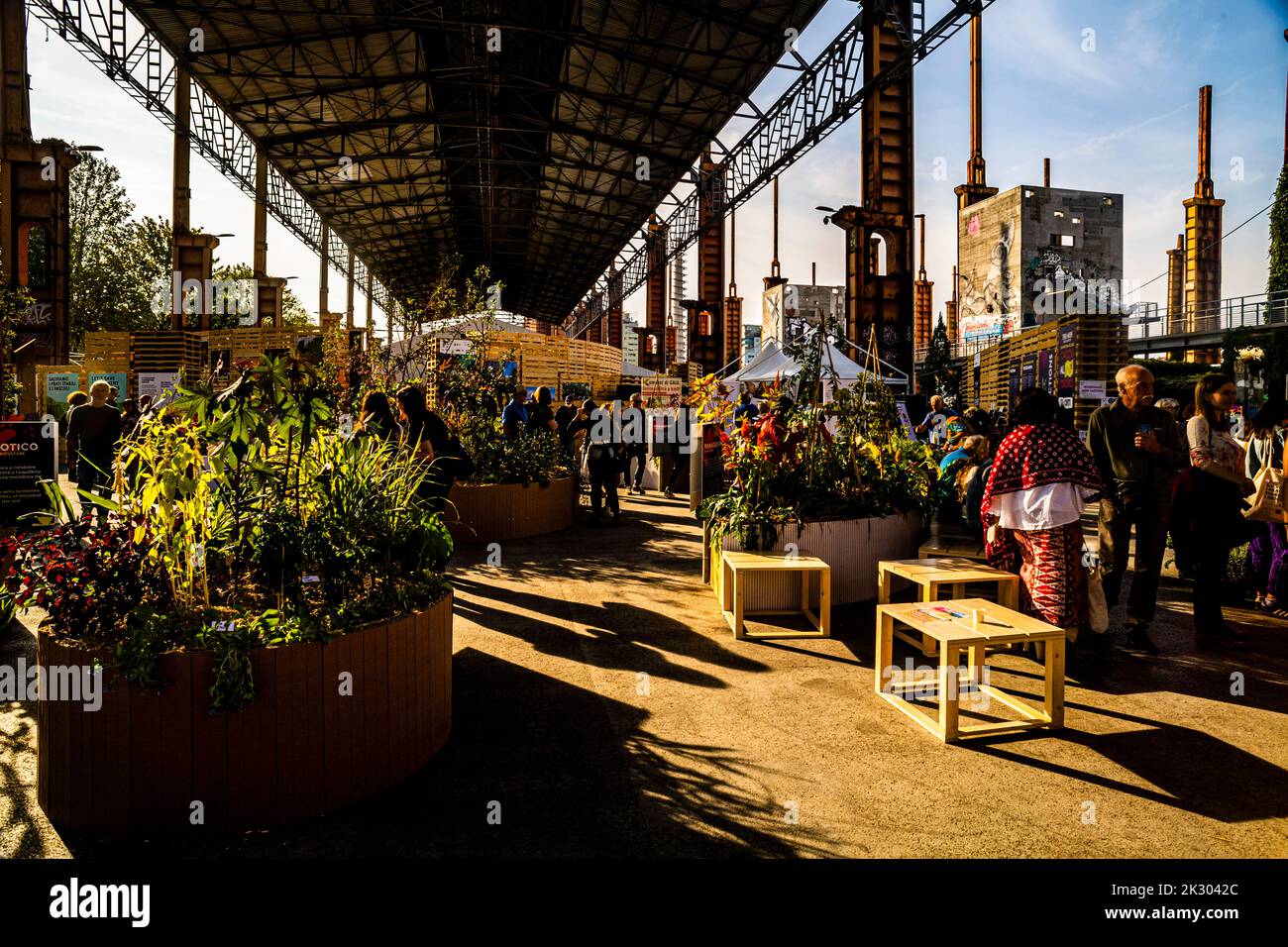 Italie. 23rd septembre 2022. Italie Turin Parco Dora 'Terra Madre - Salone del Gusto 2022' - Credit: Realy Easy Star/Alamy Live News Banque D'Images