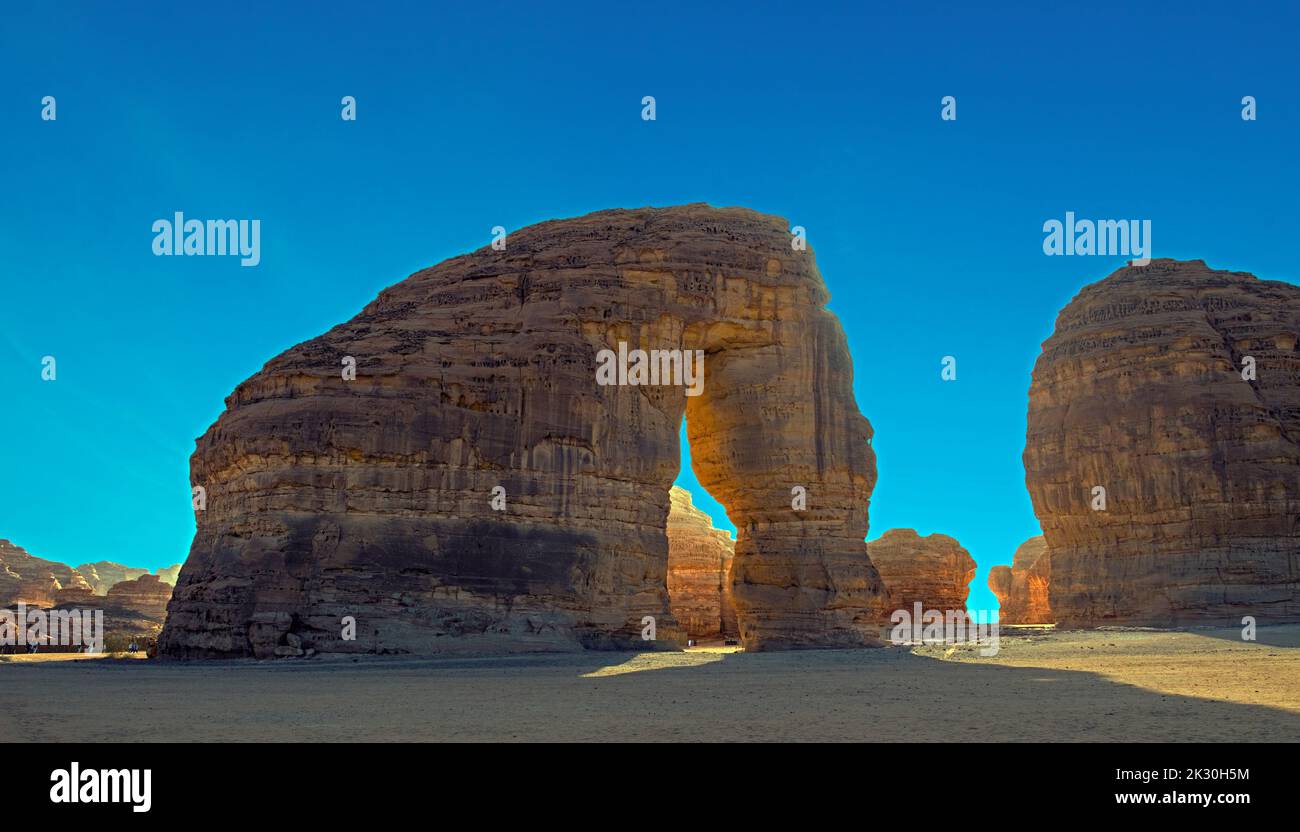 Elephant Rock Al Ula Arabie Saoudite Banque D'Images