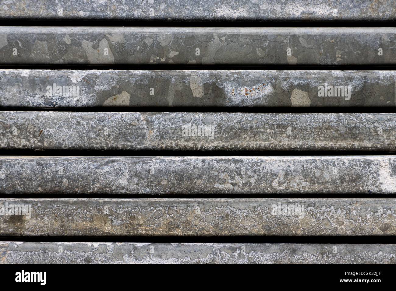 Texture métallique grise à rayures pour un arrière-plan Banque D'Images
