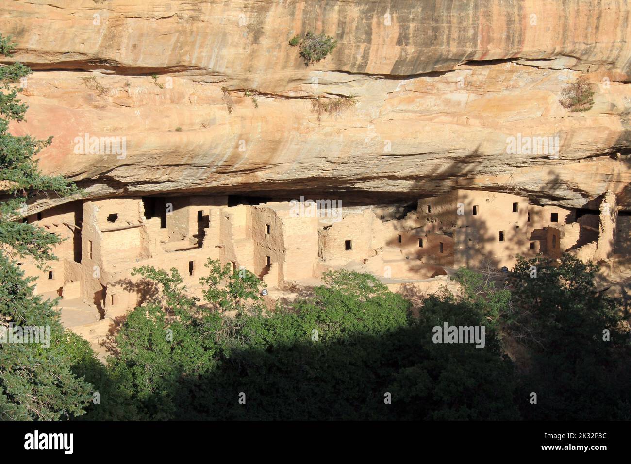 Cliff dwellings Anasazi antique de Mesa Verde, Colorado, United States Banque D'Images