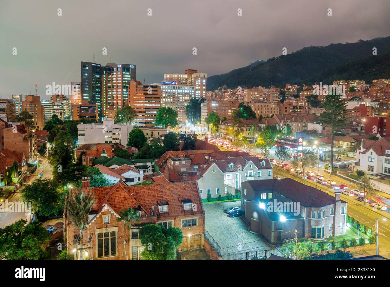 Bogota Colombie,Chapinero Norte Avenida Carrera 7,Colombiens Hispaniques hispaniques Amérique du Sud Latino-américains Banque D'Images