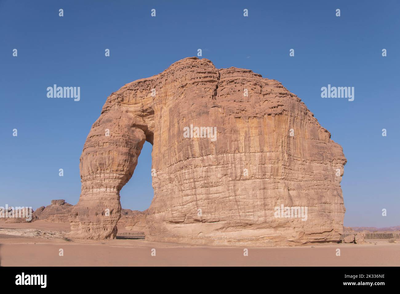 Elephant Rock Al Ula Arabie Saoudite 2 Banque D'Images