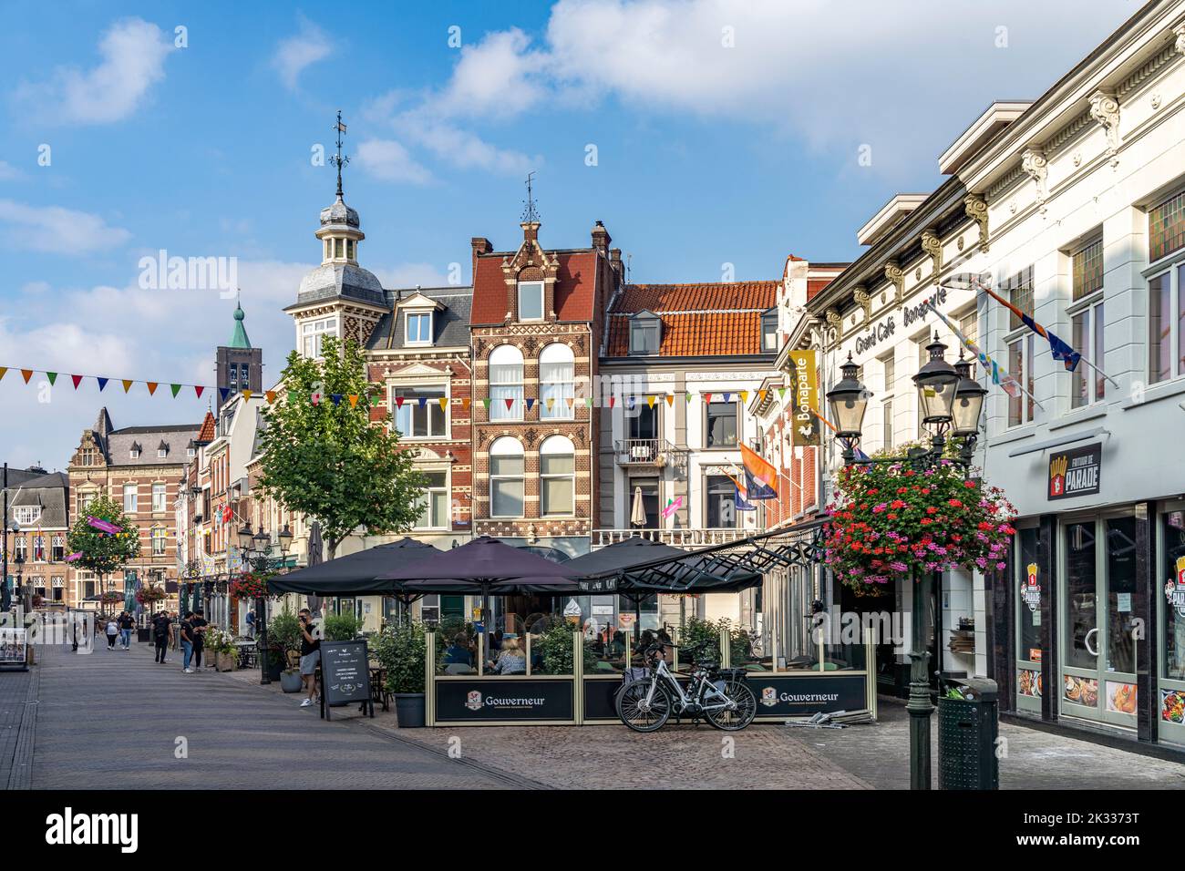 In der Altstadt in Venlo, Niederlande | la vieille ville de Venlo, pays-Bas Banque D'Images