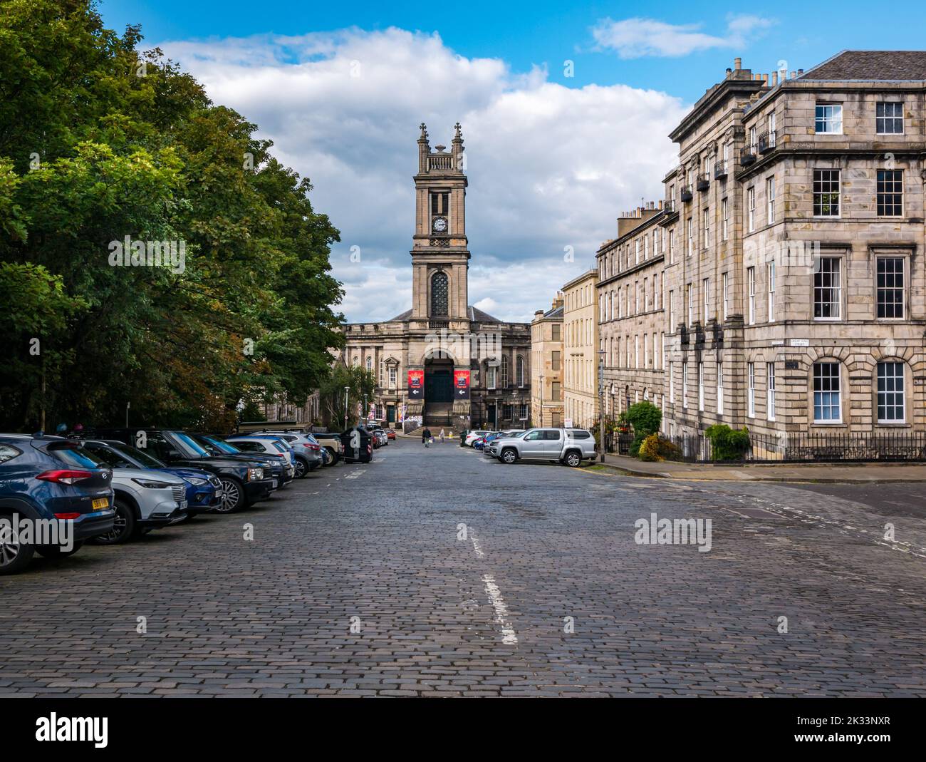 Eglise St Stephen's dans la Nouvelle ville, rue St Vincent, Stockbridge, Édimbourg, Écosse, ROYAUME-UNI Banque D'Images