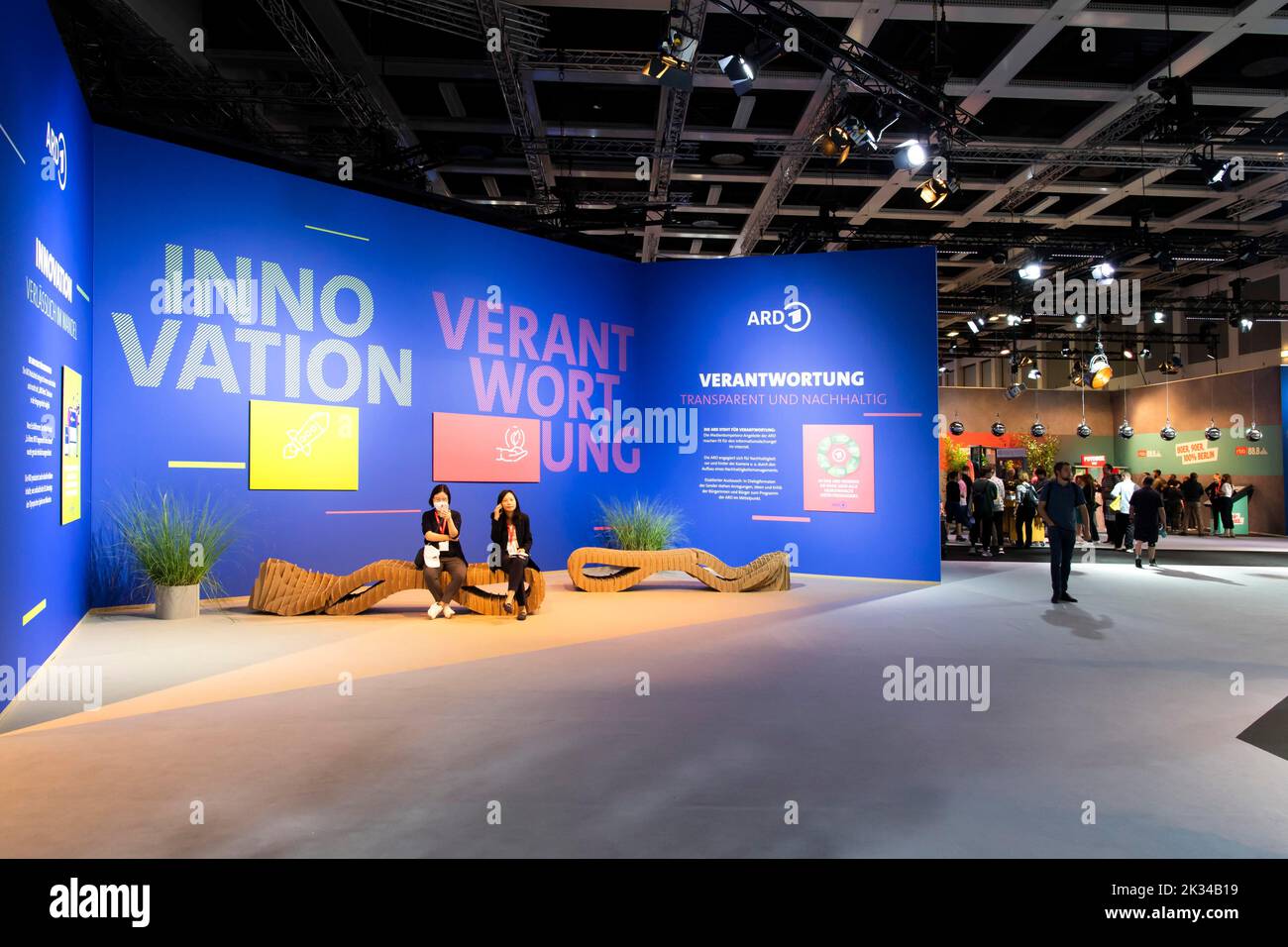 ARD Hall, IFA, International Consumer Electronics Fair 2022, Berlin, Allemagne Banque D'Images