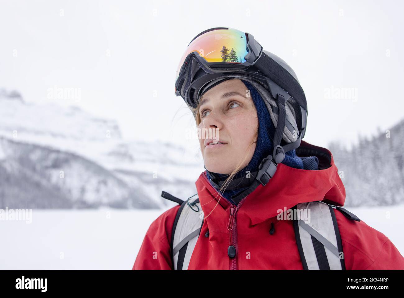 Portrait of skier Banque de photographies et d'images à haute résolution -  Alamy
