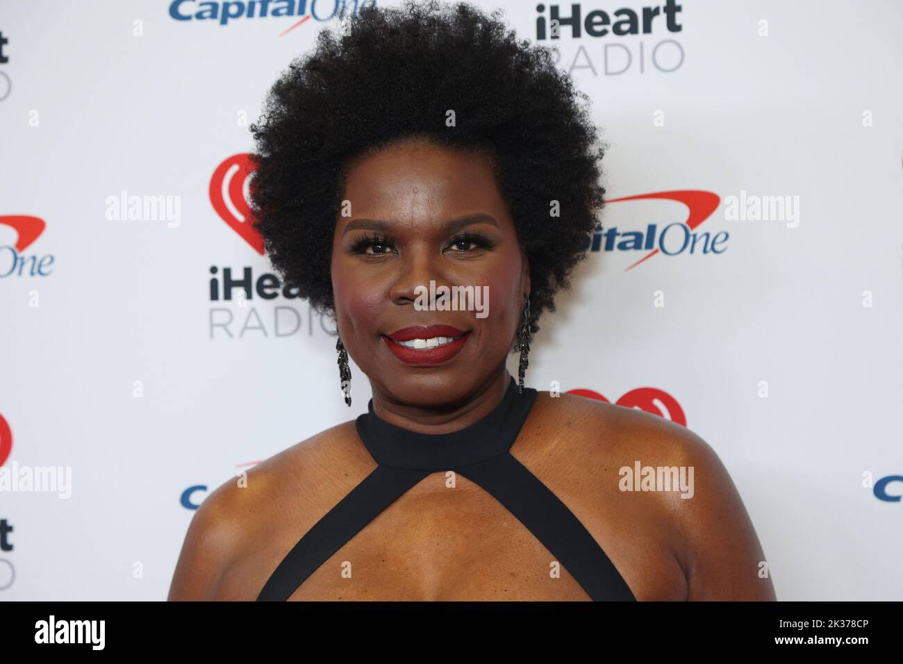 Las Vegas, États-Unis. 24th septembre 2022. Leslie Jones arrive pour le festival de musique iHeartRadio au stade T-Mobile à Las Vegas, Nevada, samedi, 24 septembre 2022. Photo de James Atoa/UPI crédit: UPI/Alay Live News Banque D'Images