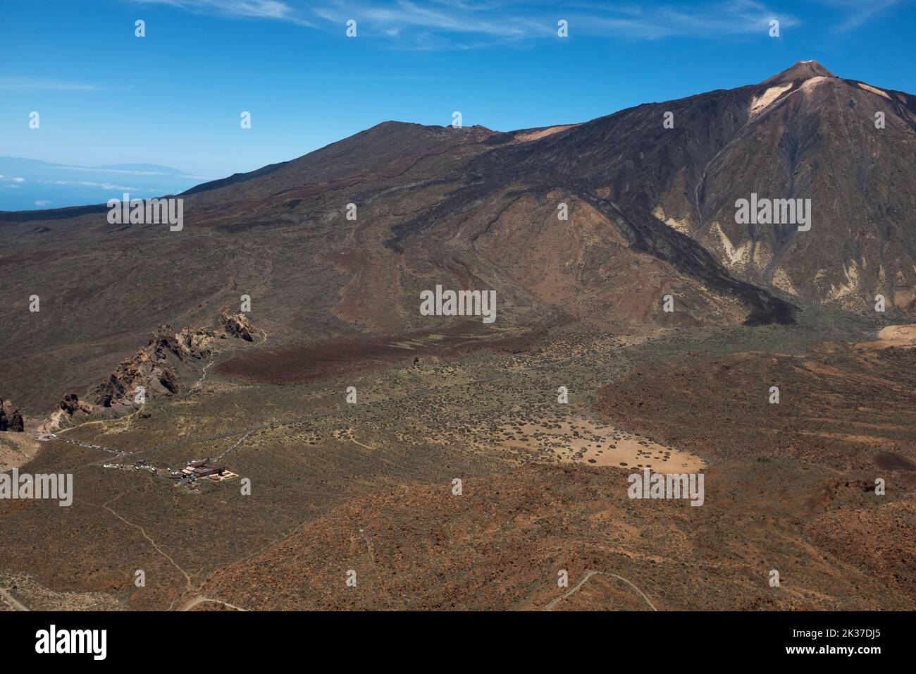 Le Mont Teide, Tenerife, Canary Islands Banque D'Images