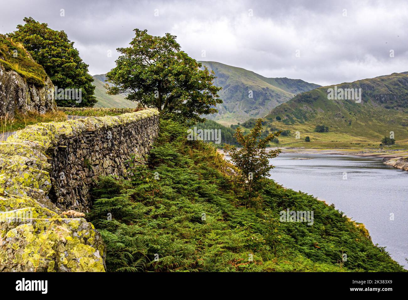 Paysage du Lake District à Cumbria, Angleterre Banque D'Images