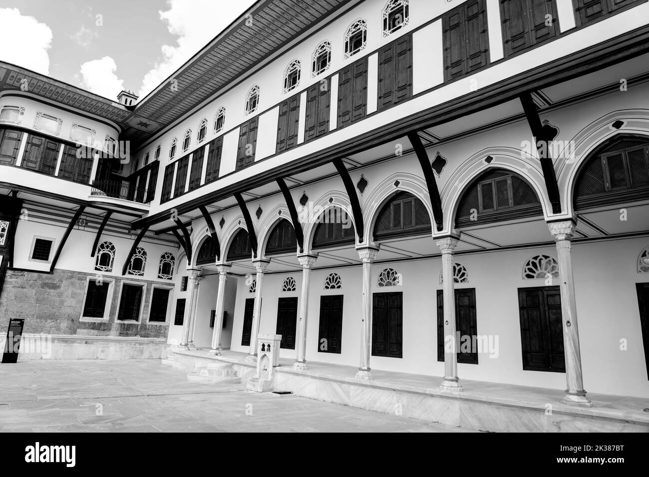 Mur intérieur de topkapi à Istanbul Banque D'Images Mur intérieur de topkapi à Istanbul Banque D'Images