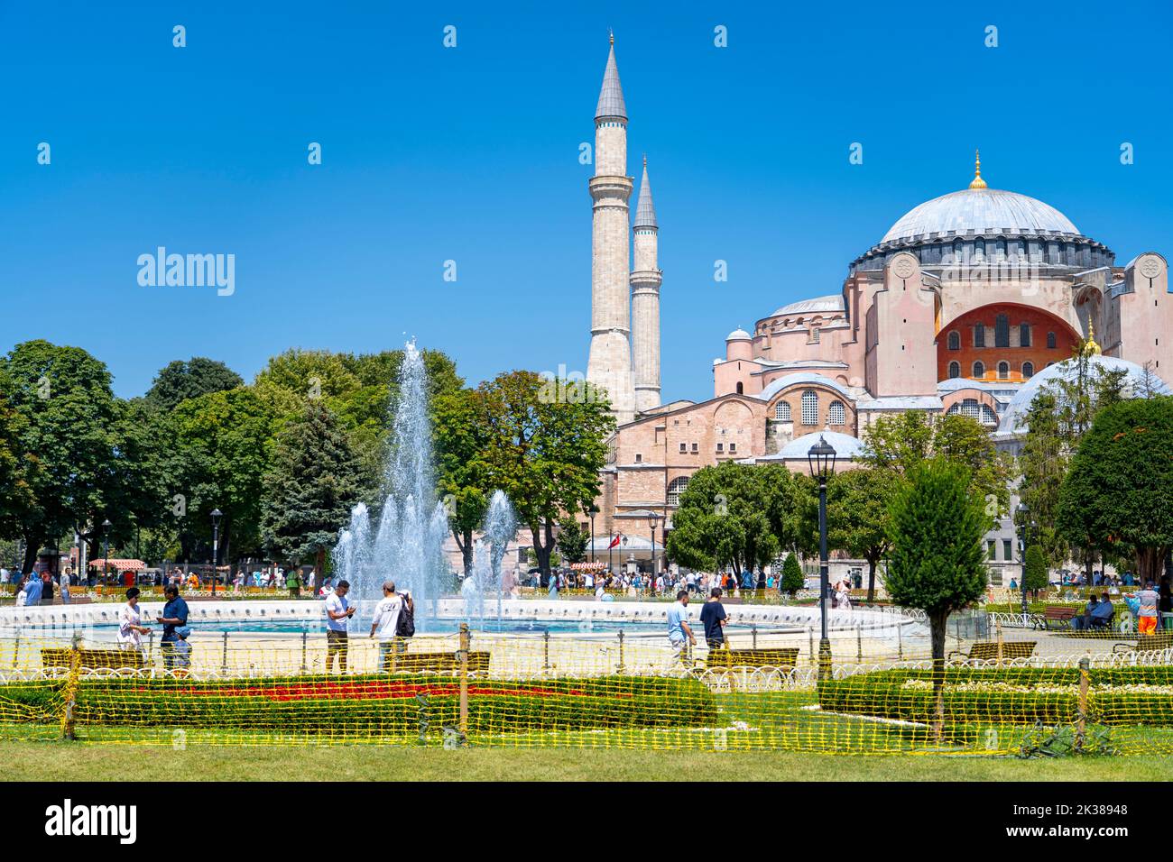 SainteSophie.Grande Mosquée Sainte, et autrefois l'église Sainte