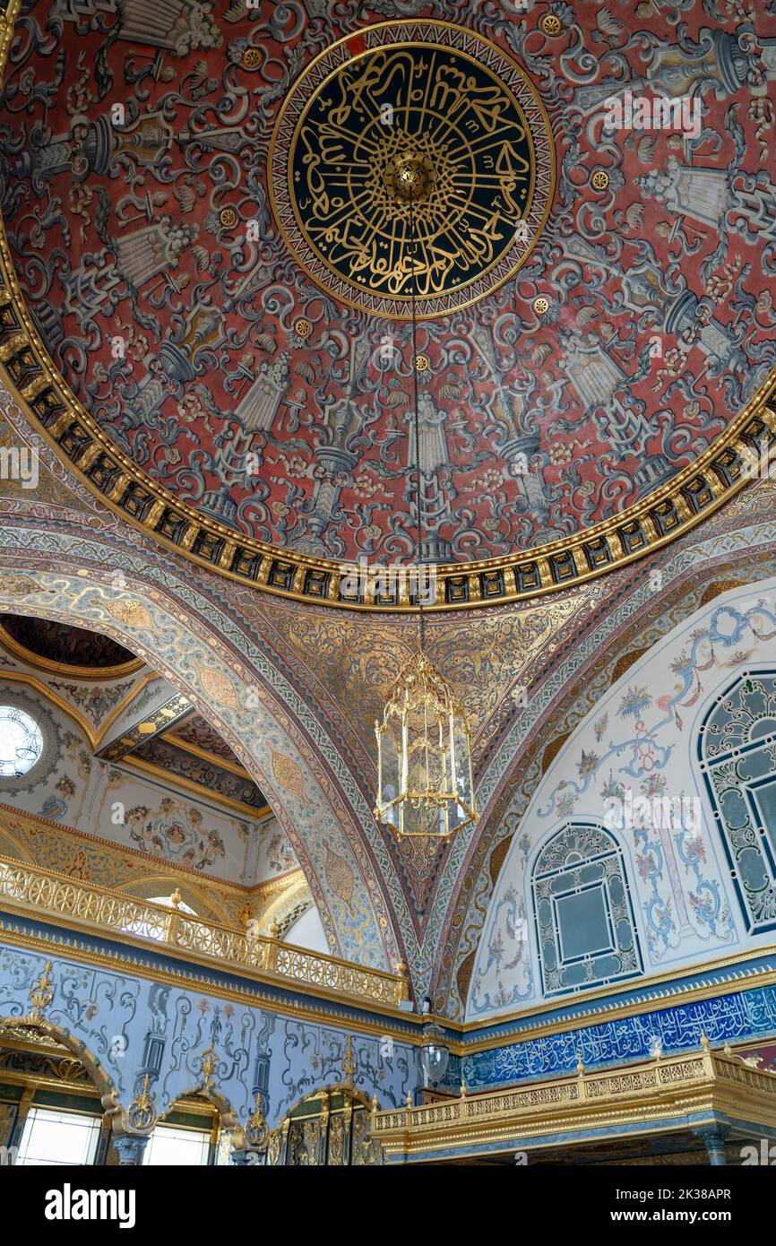Mur intérieur de topkapi à istanbul Banque D'Images Mur intérieur de topkapi à istanbul Banque D'Images